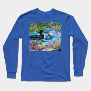 Loons and Lillies Long Sleeve T-Shirt